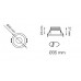 Foco empotrar LED fijo Redondo Ø48mm MNI 3W Blanco